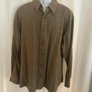 Firethorn Silver Herringbone Hunting Shooting Wool Shirt XXL